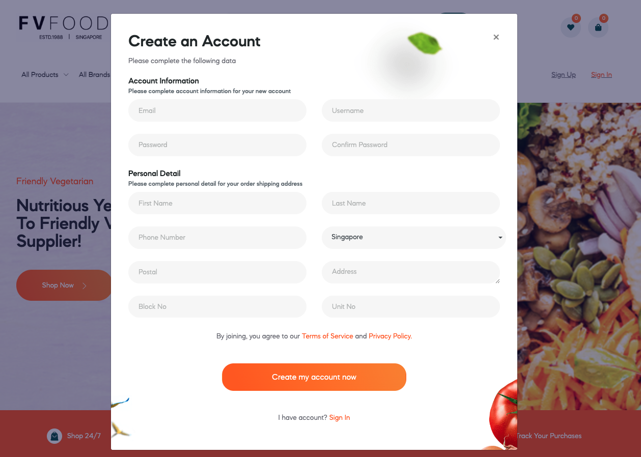Friendly Vegetarian Screenshot 4